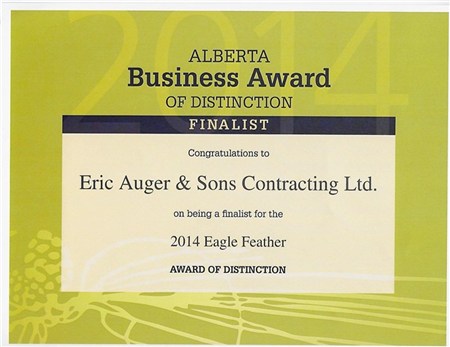 Eagle Feather Business Award of Distinction Finalist